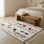 Tapis berbère Azilal - Dessins multicolores