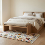 Tapis berbère Azilal - Dessins multicolores