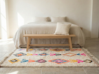 Tapis berbère Azilal - Dessins multicolores
