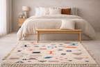 Tapis Kilim  - Symboles berbères multicolores