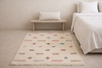 Tapis Kilim - Symboles berbères multicolores
