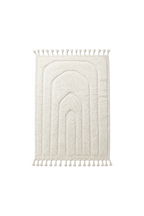 Tapis Béni Ouarain blanc - Arche