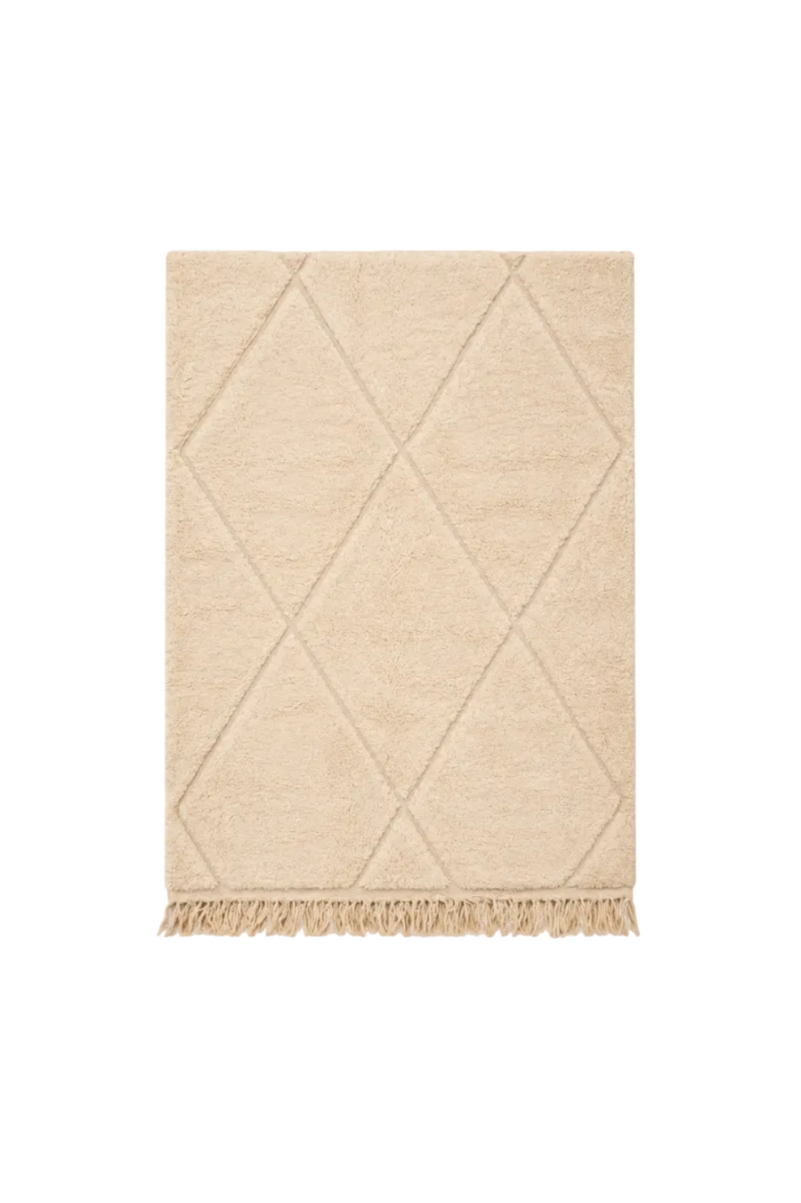 Tapis Béni Ouarain - Écru