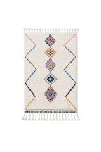 Tapis berbère Azilal - Dessins multicolores