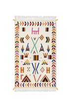 Tapis berbère Azilal - Dessins multicolores