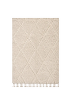 Tapis Berbère Beni Ouarain blanc