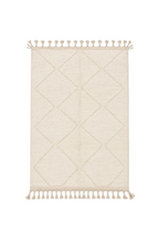 Tapis Berbère Beni Ouarain blanc