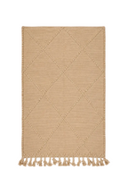 Tapis Zanafi - Beige Motifs Losange