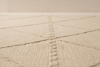 Tapis Zanafi - Beige motifs géométriques