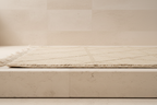 Tapis Zanafi - Beige motifs géométriques