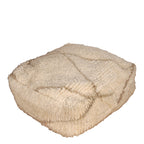 Pouf Béni Ouarain - Géométrique beige