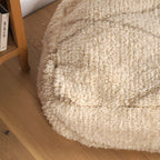 Pouf Béni Ouarain - Géométrique beige