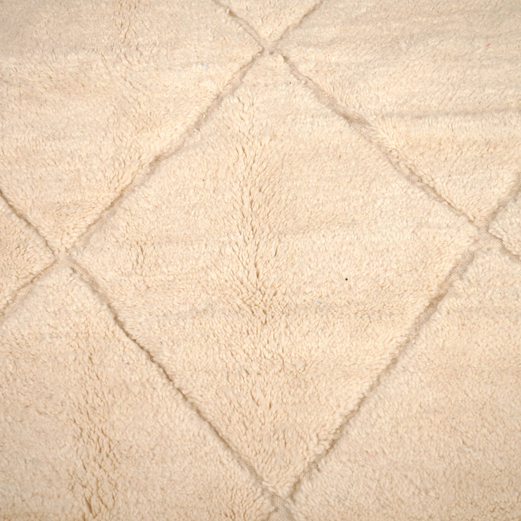 Tapis Béni Ouarain 235 x 150cm - Écru