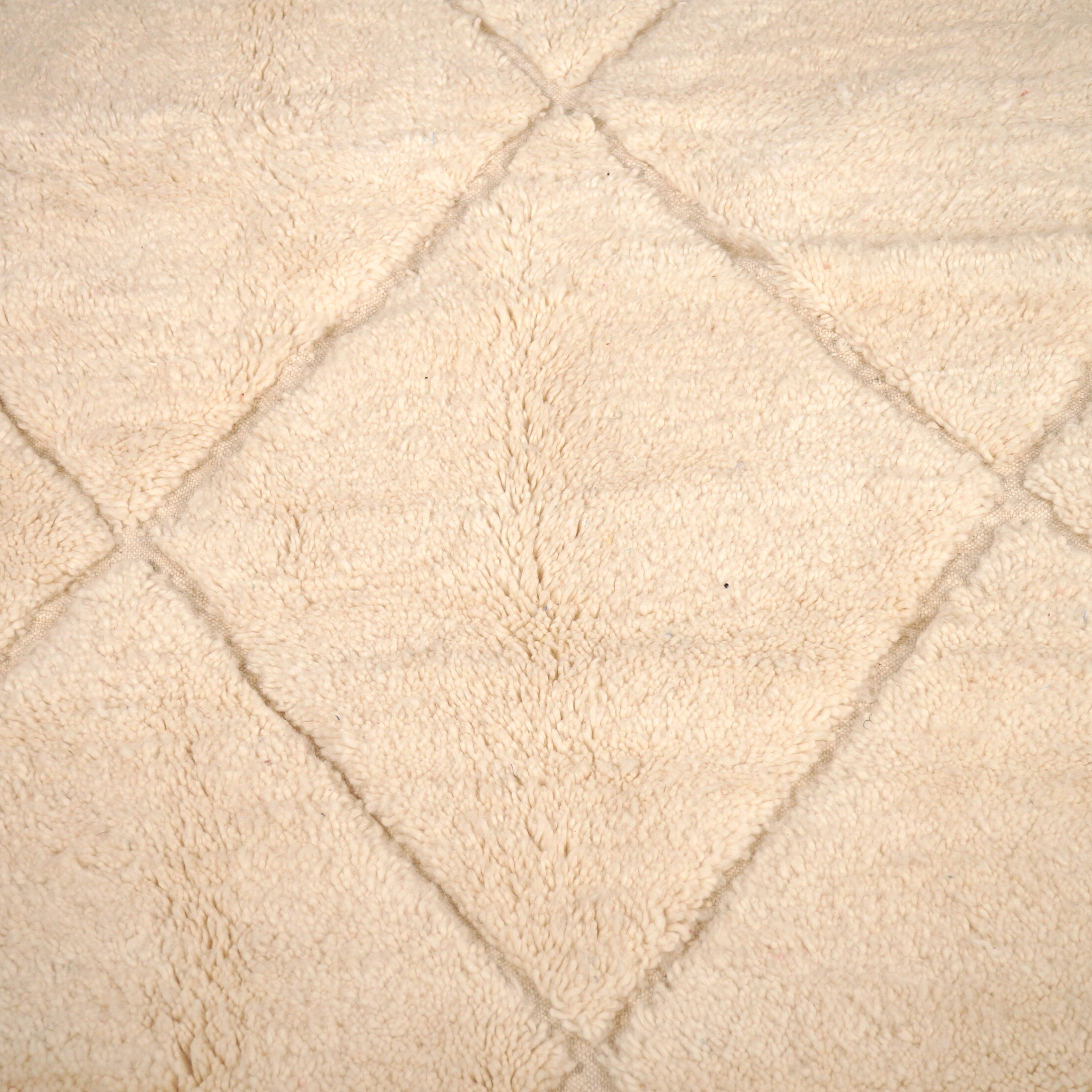 Tapis Béni Ouarain 235 x 150cm - Écru
