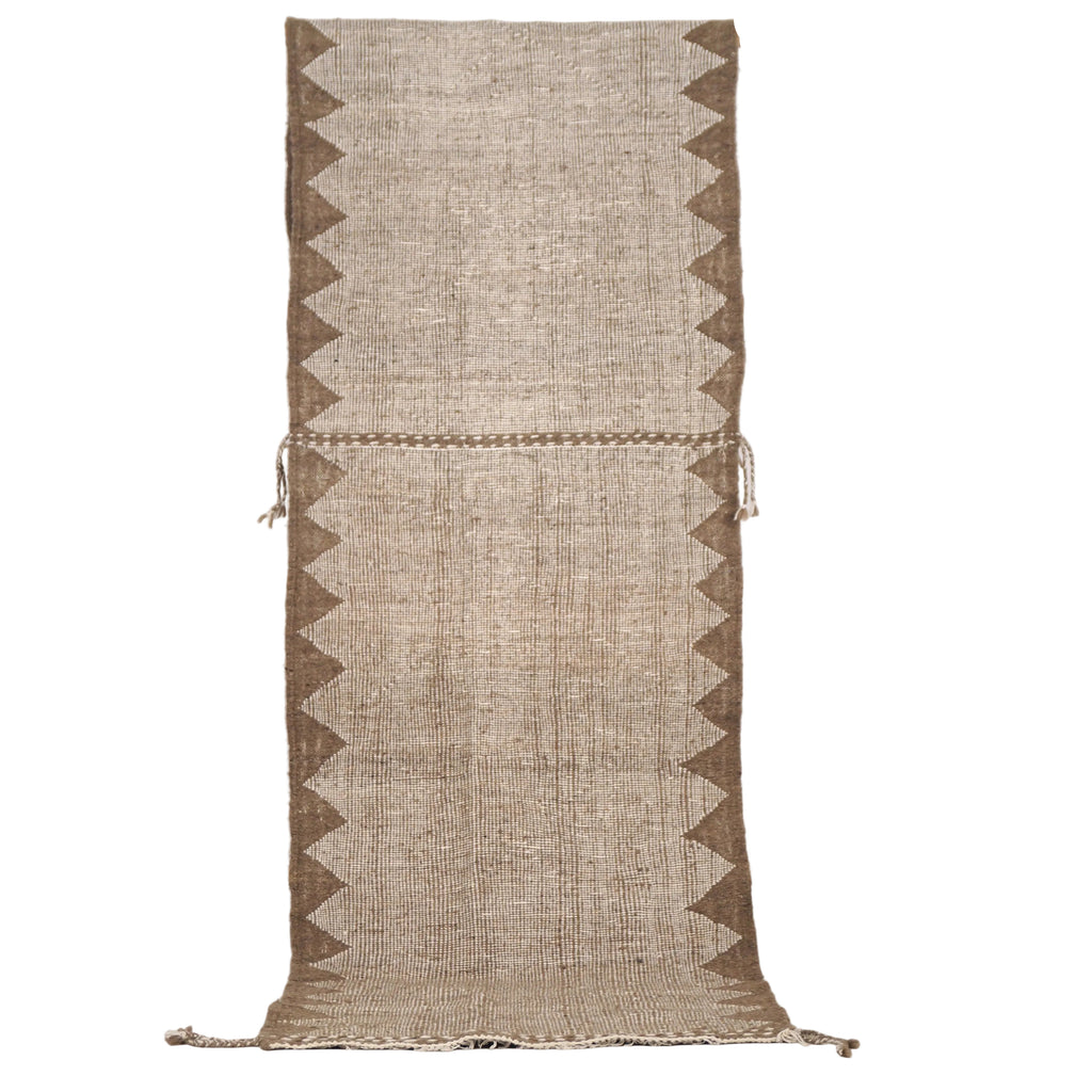 Tapis de couloir Zanafi 338 x 89cm - Marron