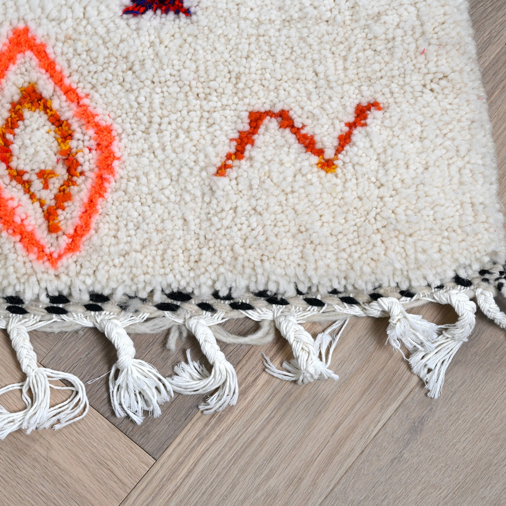 Tapis berbère Azilal - Dessins multicolores