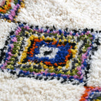 Tapis berbère Azilal - Dessins multicolores