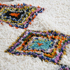 Tapis berbère Azilal - Dessins multicolores