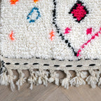 Tapis berbère Azilal - Dessins multicolores