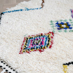 Tapis berbère Azilal - Dessins multicolores