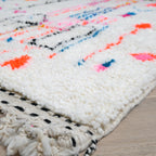 Tapis berbère Azilal - Dessins multicolores