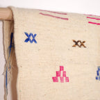 Tapis Kilim - Symboles berbères multicolores