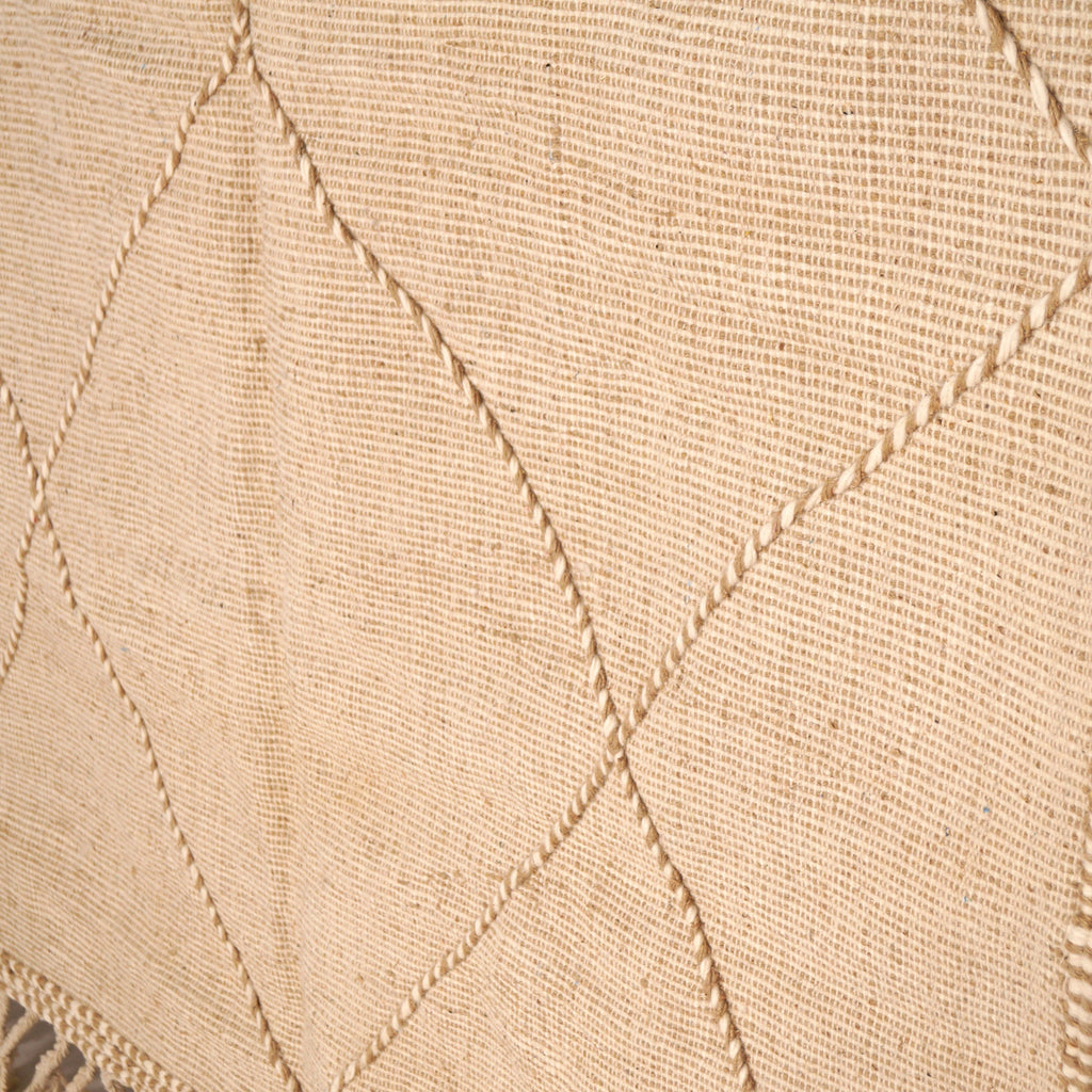 Tapis Zanafi 220 x 160 cm  - Beige Motifs Losange