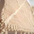 Tapis Zanafi  -  Beige Motifs Losanges