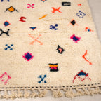 Tapis berbère Azilal - Dessins multicolores