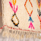 Tapis berbère Azilal - Dessins multicolores