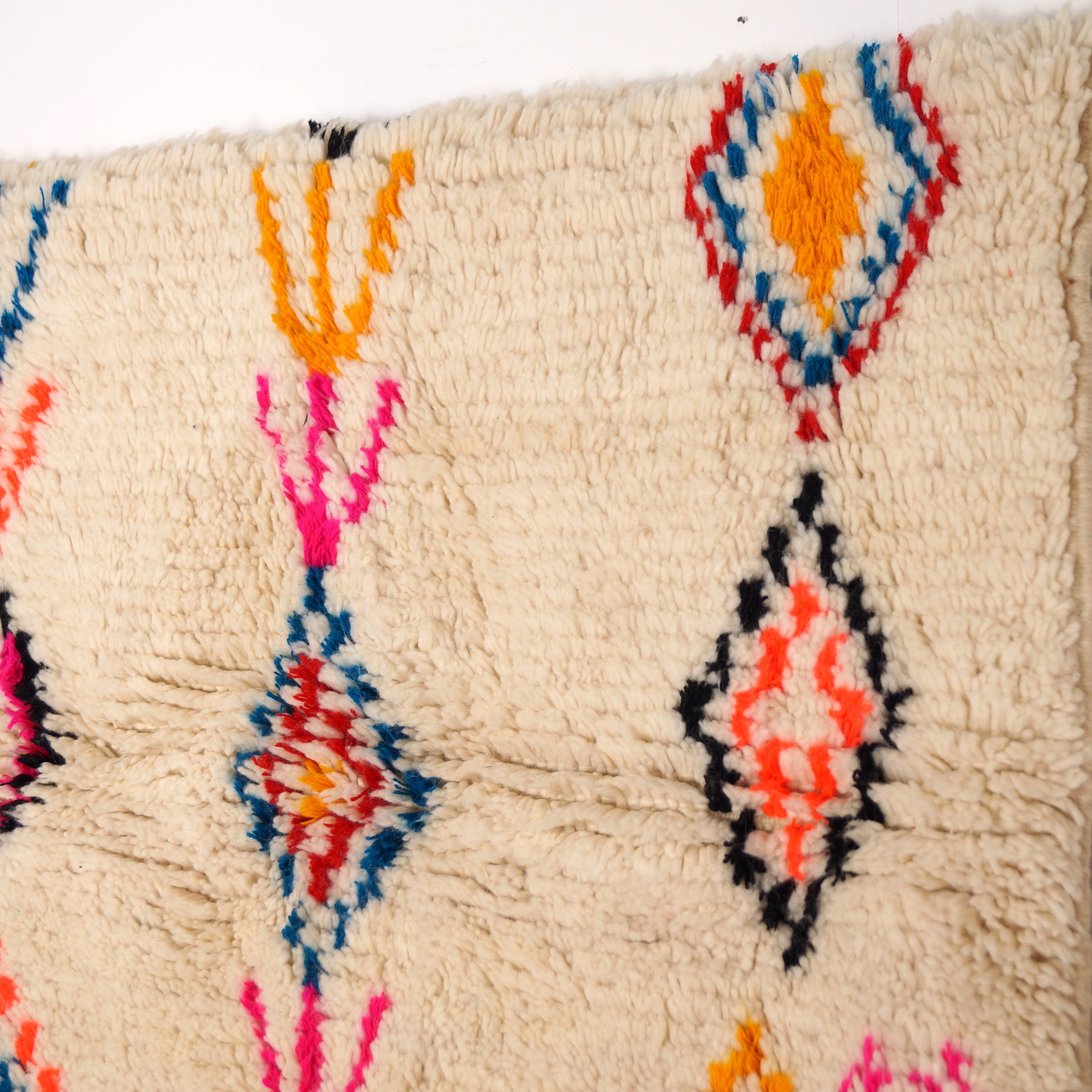 Tapis berbère Azilal 175 x 110cm - Dessins multicolores