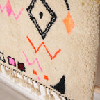 Tapis berbère Azilal - Symboles berbères multicolores
