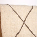 Tapis berbère Kilim - Géométrique marron