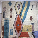 Tapis Berbère Boujaad Coloré
