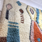 Tapis Berbère Boujaad Coloré