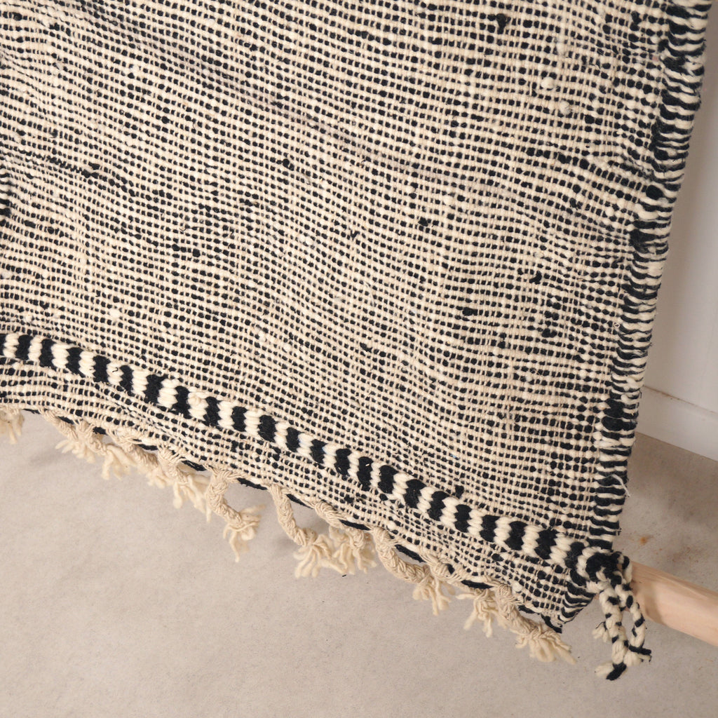 Tapis de couloir Zanafi 296 x 68cm - Noir