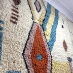 Tapis Berbère Boujaad Coloré