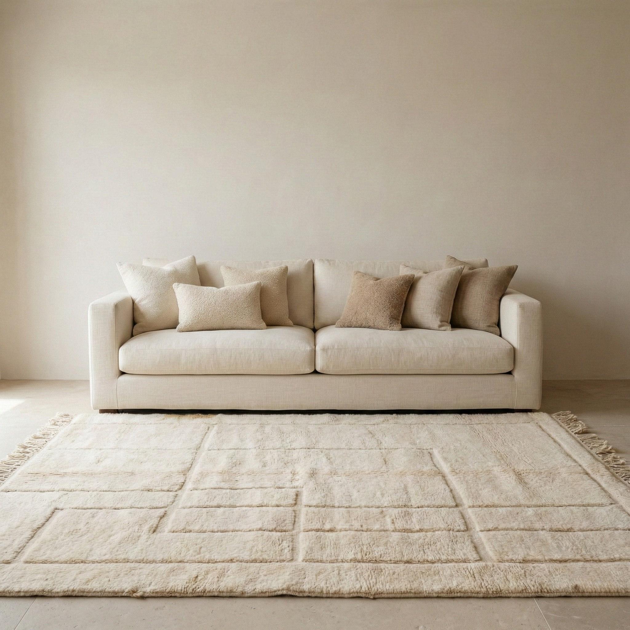 Tapis Béni Ouarain 333 x 217cm - Graphique