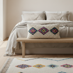 Tapis berbère Azilal - Dessins multicolores