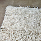 Tapis Berbère Beni Ouarain blanc