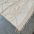 Tapis Berbère Beni Ouarain blanc
