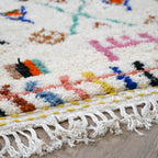 Tapis berbère Azilal - Dessins multicolores