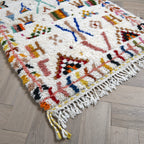 Tapis berbère Azilal - Dessins multicolores