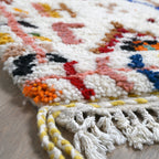 Tapis berbère Azilal - Dessins multicolores