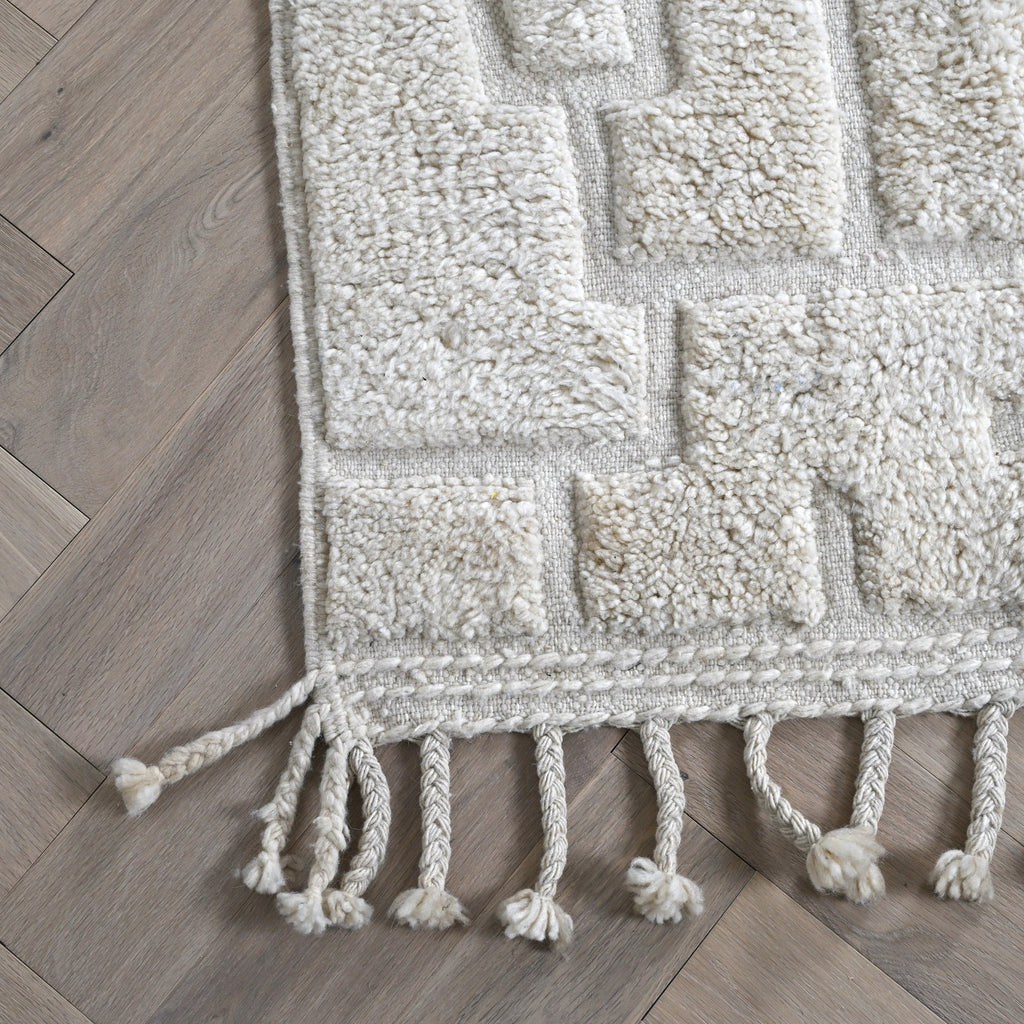 Tapis Béni Ouarain 105 x 153cm - Formes géométriques