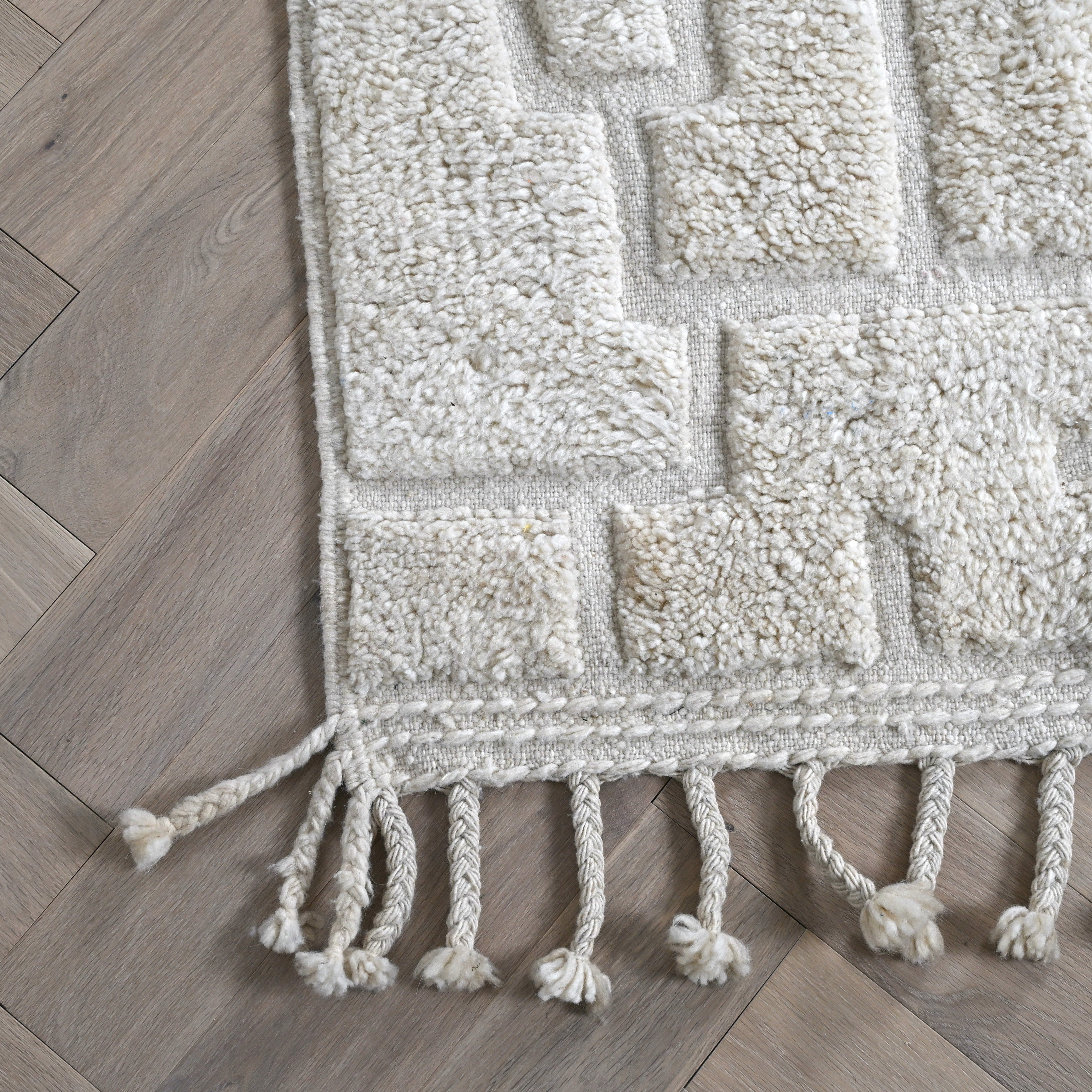 Tapis Béni Ouarain 105 x 153cm - Formes géométriques